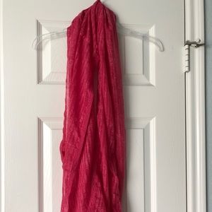 J. Jill Accessories - J.Jill hot pink infinity scarf J. Jill Accessories - J.Jill hot pink infinity scarf